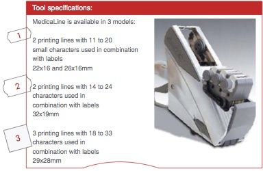 MedicaLine Labels and Tools